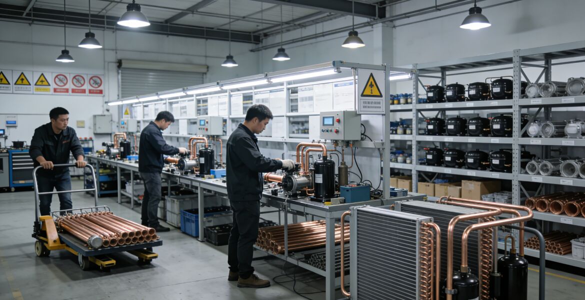 Guangzhou Shangneng Refrigeration Equipment Co., Ltd. manufacturer production line